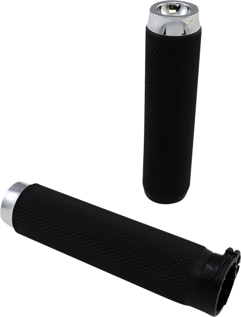 Rough Crafts Grips For Harley With Dual Cable Throttle