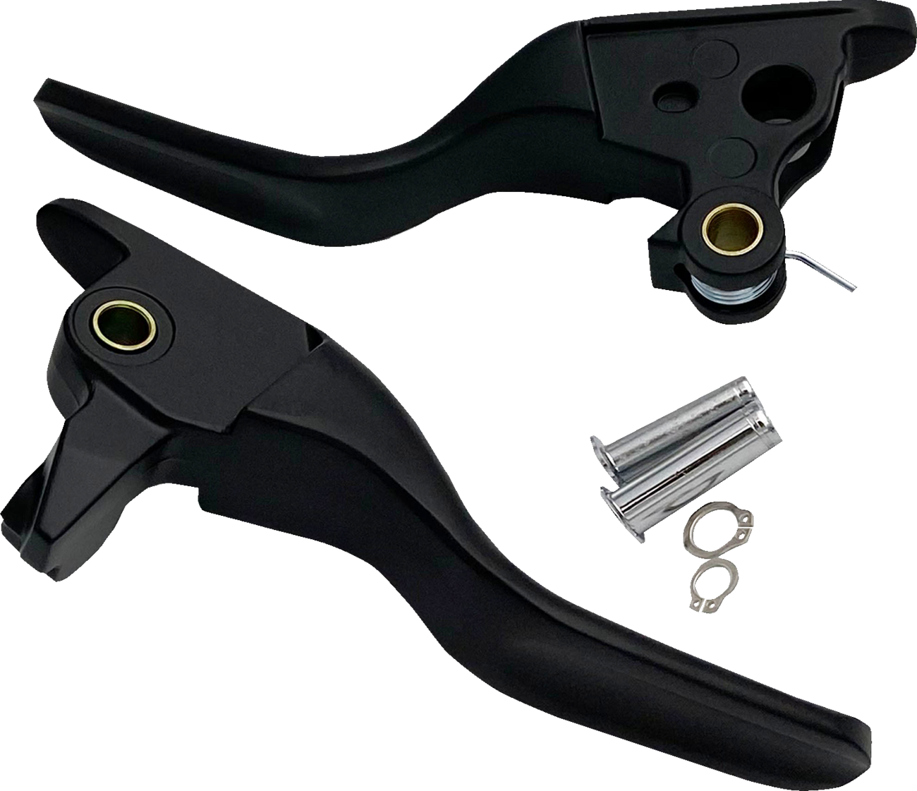 Drag Specialties Shorty Lever Set For Harley