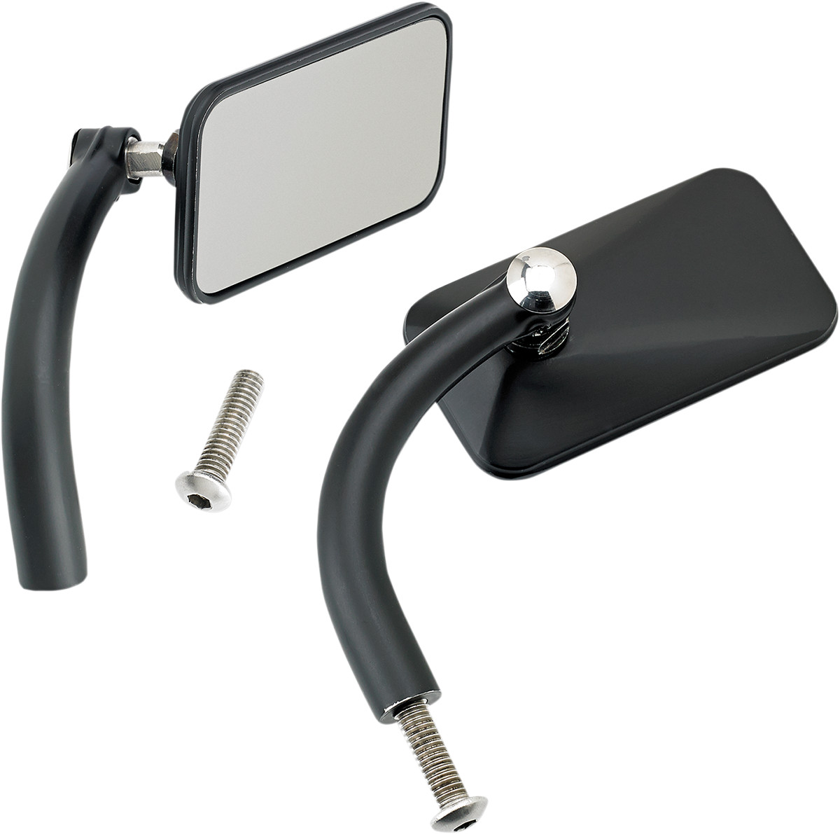Biltwell Utility Perch Mount Mirror For Harley