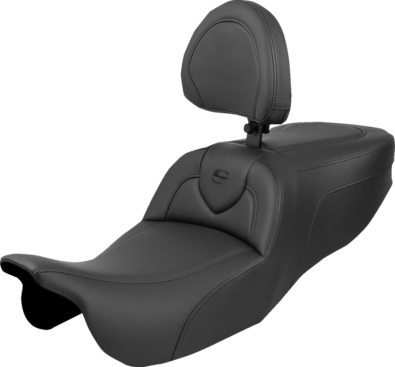 Saddlemen Roadsofa™ Seat - with Backrest - Plain - FLRT/FLTRT '15-'25 2015-2025 Harley Davidson FLRT Freewheeler / 2023-2025 Harley Davidson FLTRT Road Glide 3