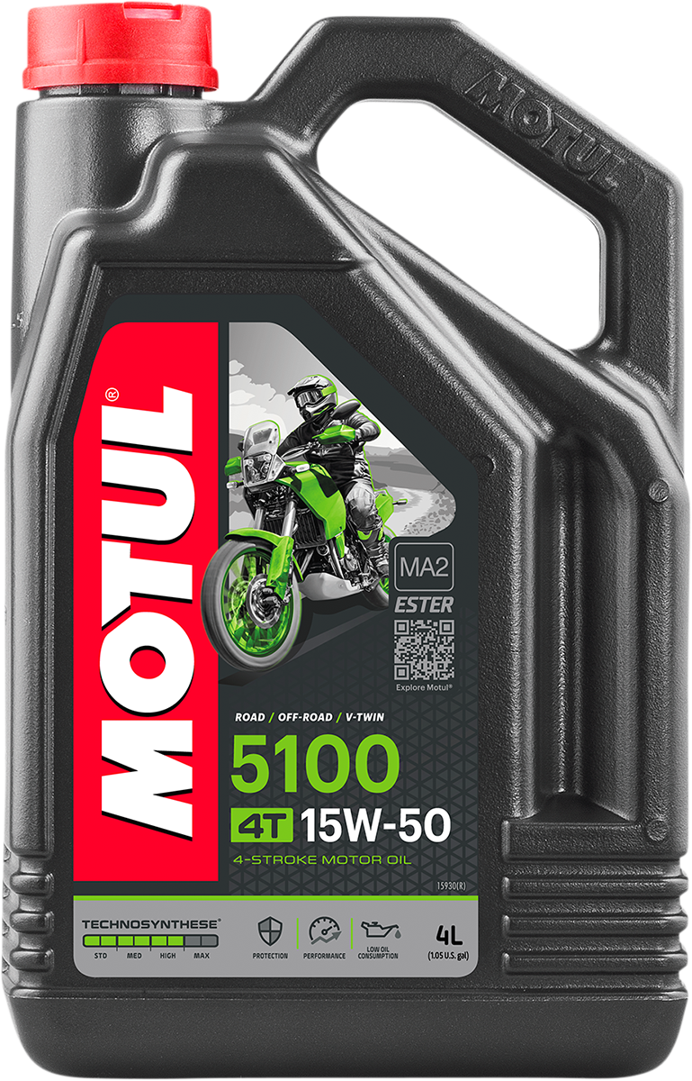 Motul 5100 Synthetic Blend 4T Engine Oil
