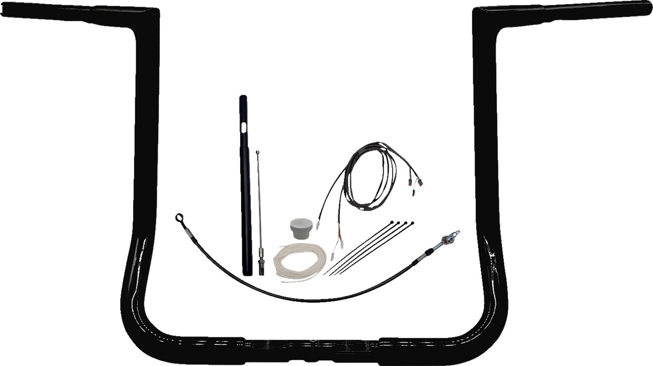 FAT BAGGERS INC. 1-1/4" EZ Install Flat Top Handlebar Kit