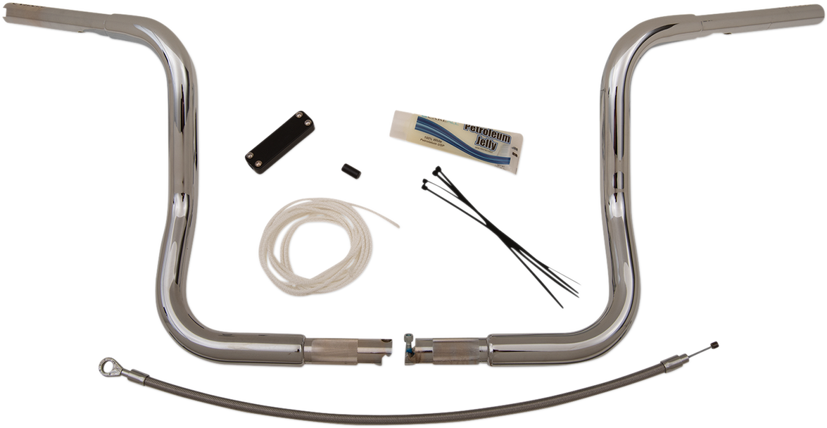 Fat Baggers Inc. 1 1/4" Round Top EZ Install Handlebar Kit For Harley Touring 2008-2013
