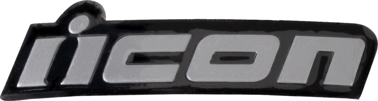 Icon Domain™ Helmet Metallic Badge