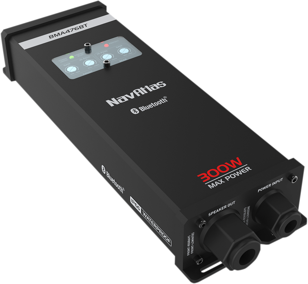 NAVATLAS 4-Channel Marine/Powersports Amplifier