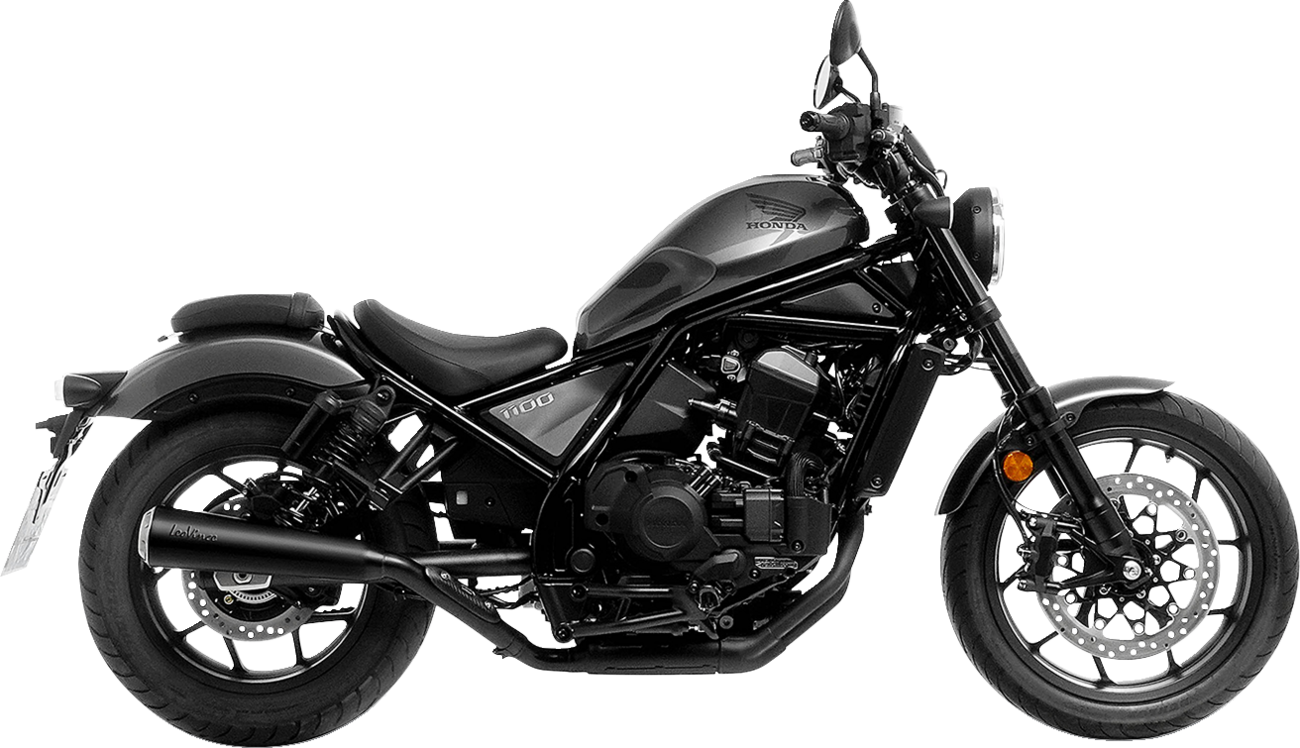 LeoVince Classic Racer Slip-On Exhaust Honda Rebel 1100 2021-2025