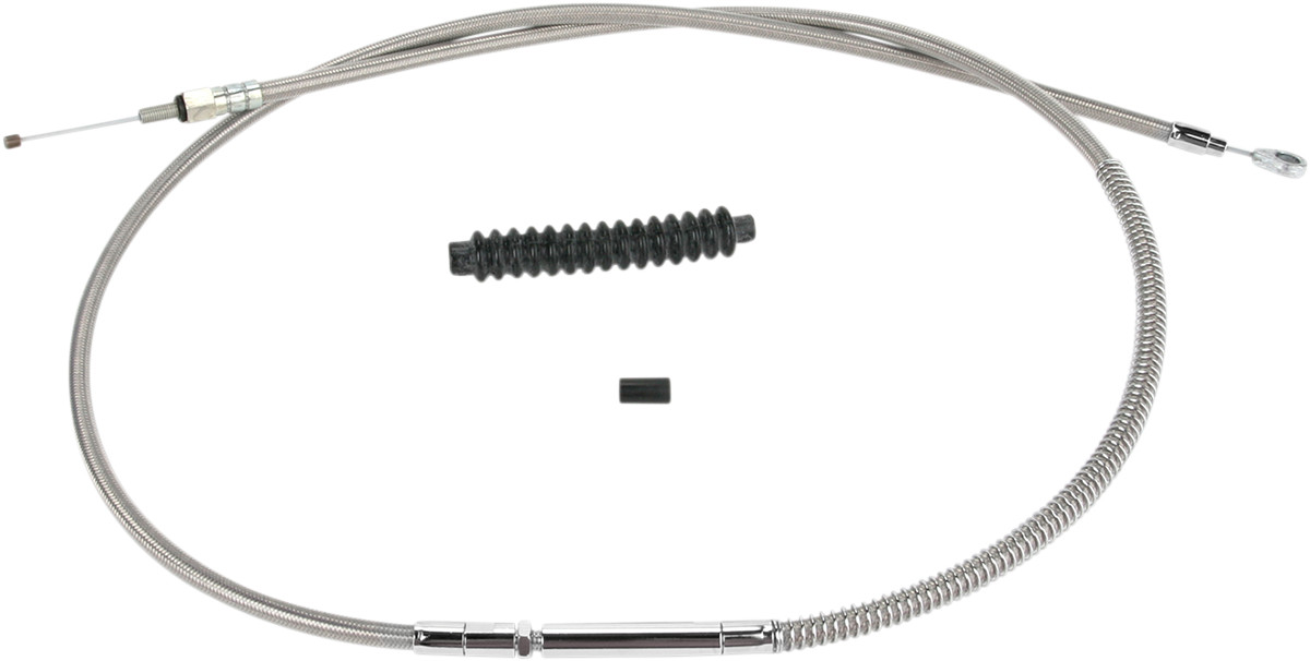 BARNETT High-Efficiency Stainless Steel Clutch Cable for Harley-Davidson