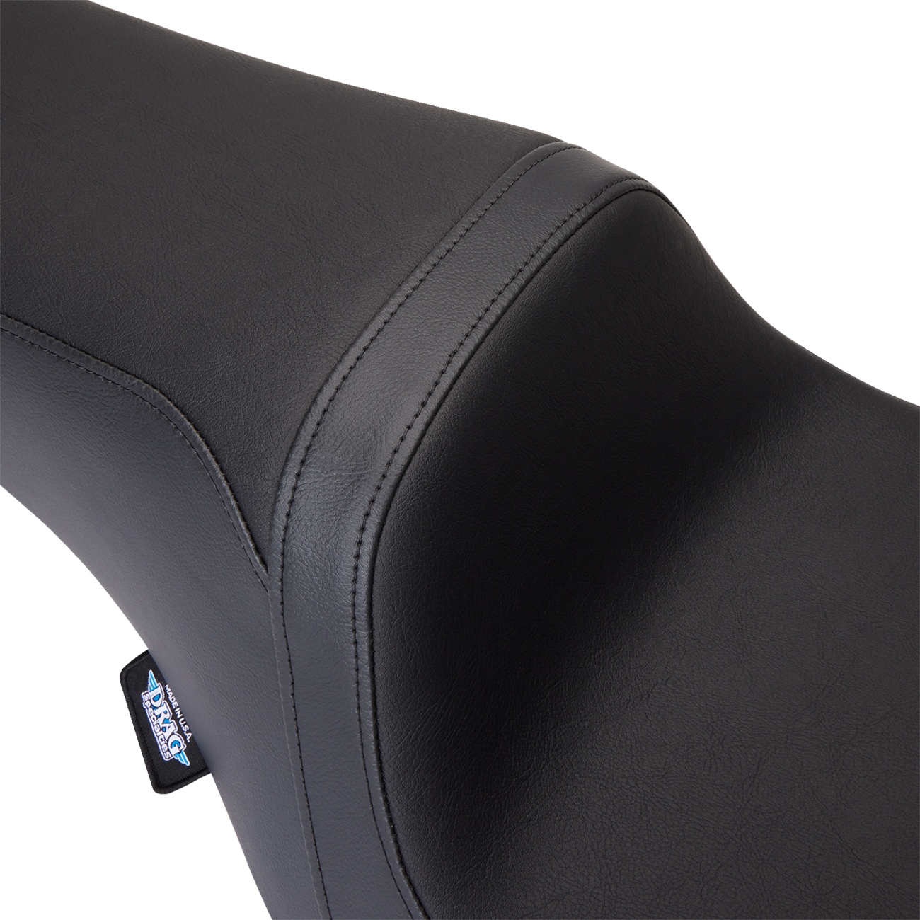 Drag specialties seats Predator 1Up Seat - Vinyl - Black - Smooth - FLH '08-'23 Harley Davidson