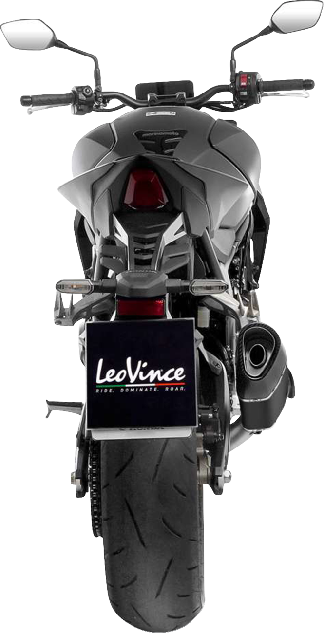 LEOVINCE LV-14 R Black Edition Slip-On Muffler