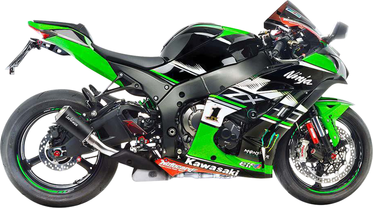LEOVINCE LV-10 Black Edition Slip-On Muffler