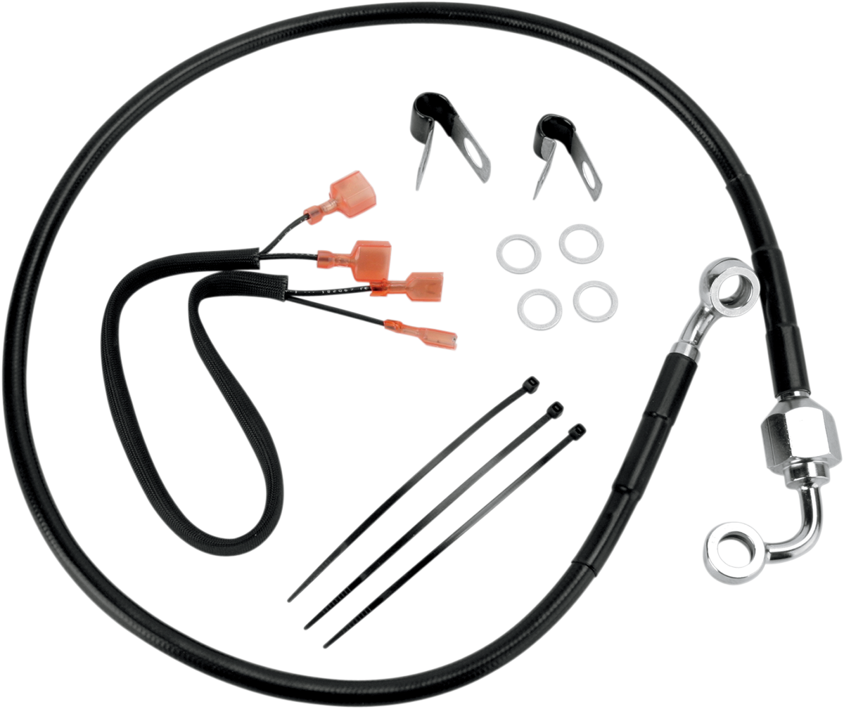 Drag Specialties Stainless Steel Brake Line Kit