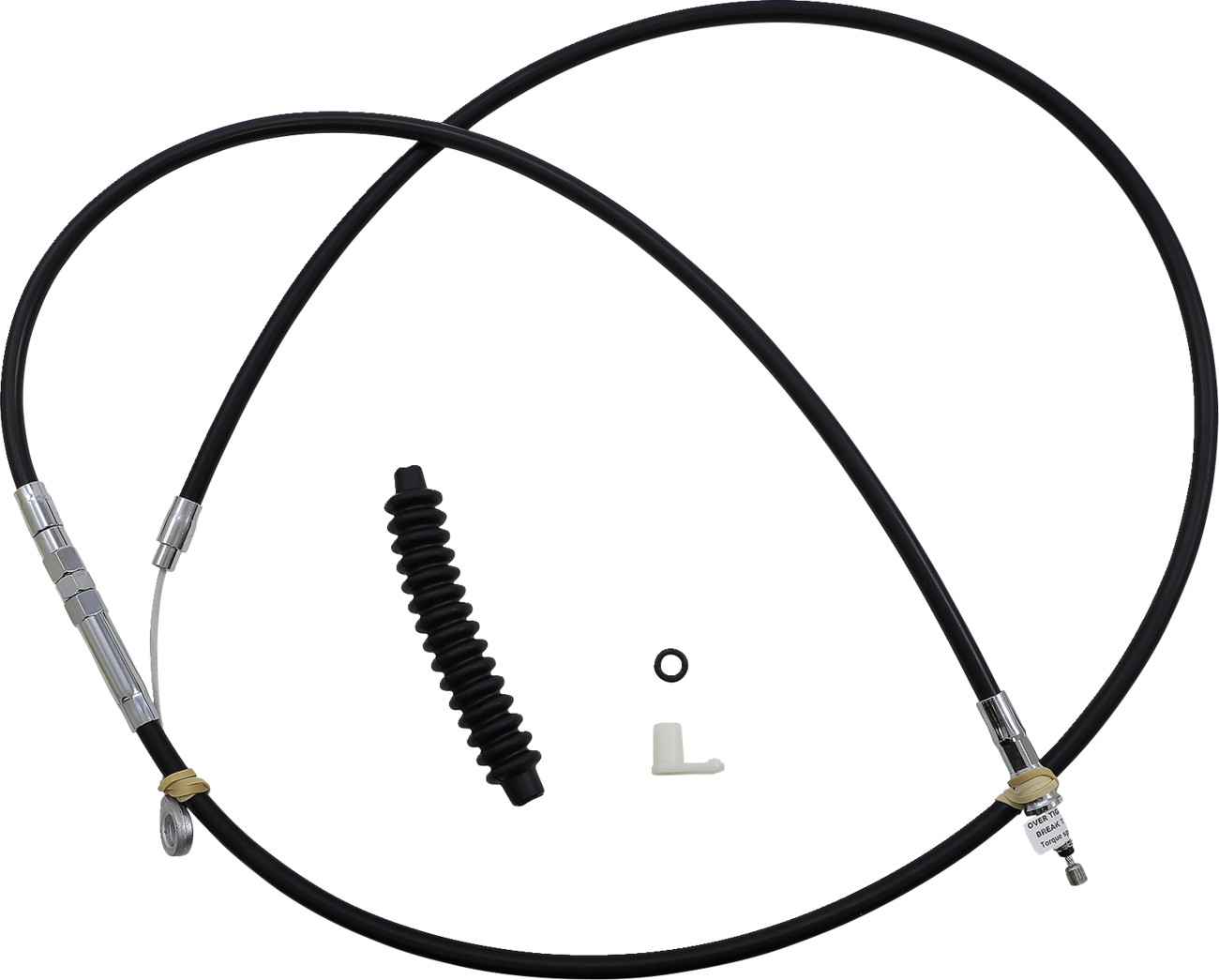 Drag specialties High-Efficiency Black Vinyl Clutch Cable - 59-1/4" 2011-2017 Harley Davidson 1200 XLCP / 2013-2016 Harley Davidson XL1200V Seventy-Two