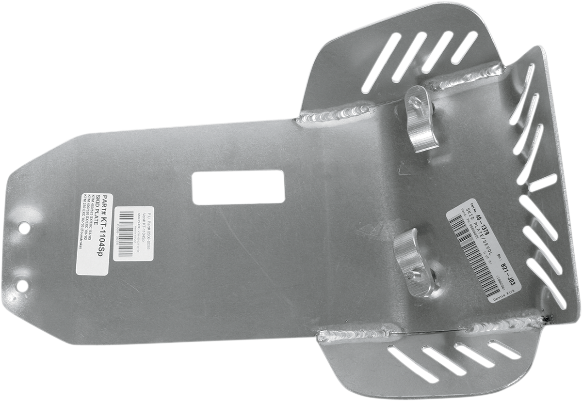 Devol Skid Plate KTM 250cc-525cc 2000-2007