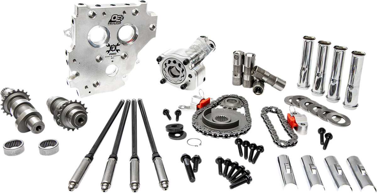 Feuling OE+ Hydraulic Cam Chain Conversion Camchest Kits For Harley Twin Cam 1999-2006