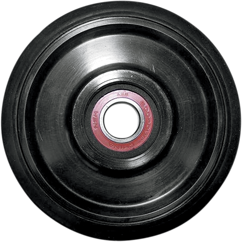 Parts unlimited Idler Wheel with 6004-2RS Bearing - Black - 141 mm OD x 20 mm ID Ski-Doo