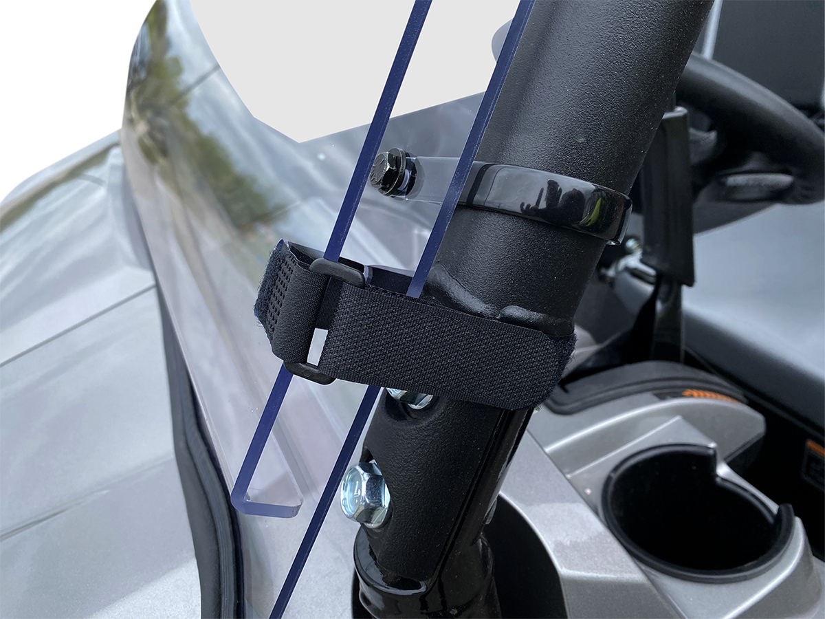 Moose Racing Deluxe Full Folding Windshield