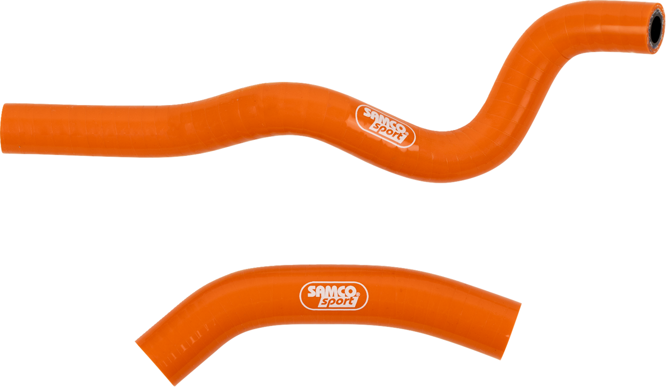 Samco sport Radiator Hose Kit - Orange - Harley-Davidson Harley Davidson