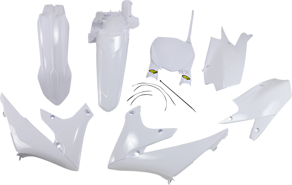 Cycra 5 Piece Replica Body Kit - White - Yamaha