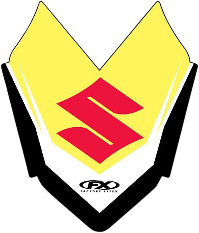 Factory Effex Front Fender Graphic Suzuki RM80 / RM85 2001-2024