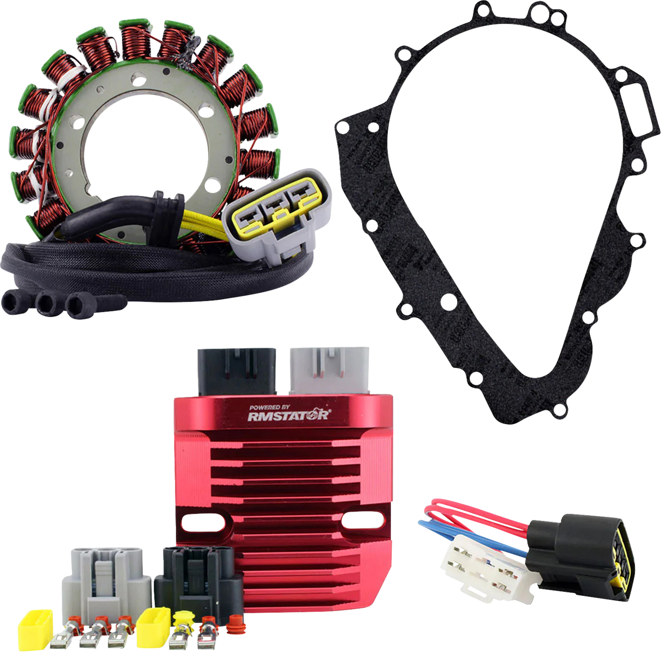Rm stator Charging Kit with Mosfet Regulator - Aprilia