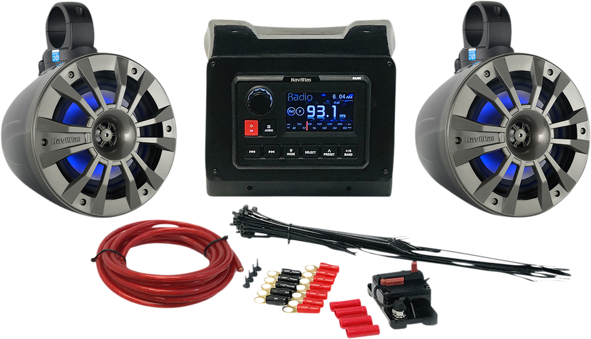 NavAtlas Zone 2 Audio Kit Can-Am Maverick X3 MAX 2017-2021
