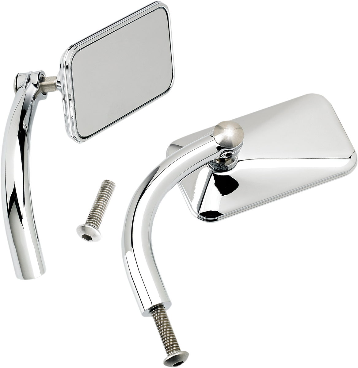 Biltwell Utility Perch Mount Mirror For Harley