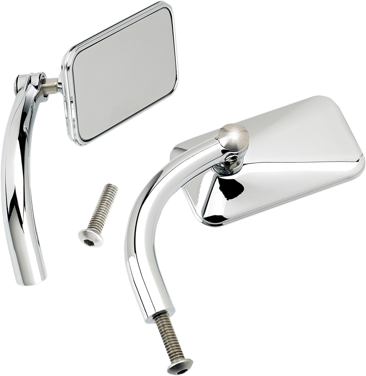 BILTWELL Utility Mirror with Perch Mount