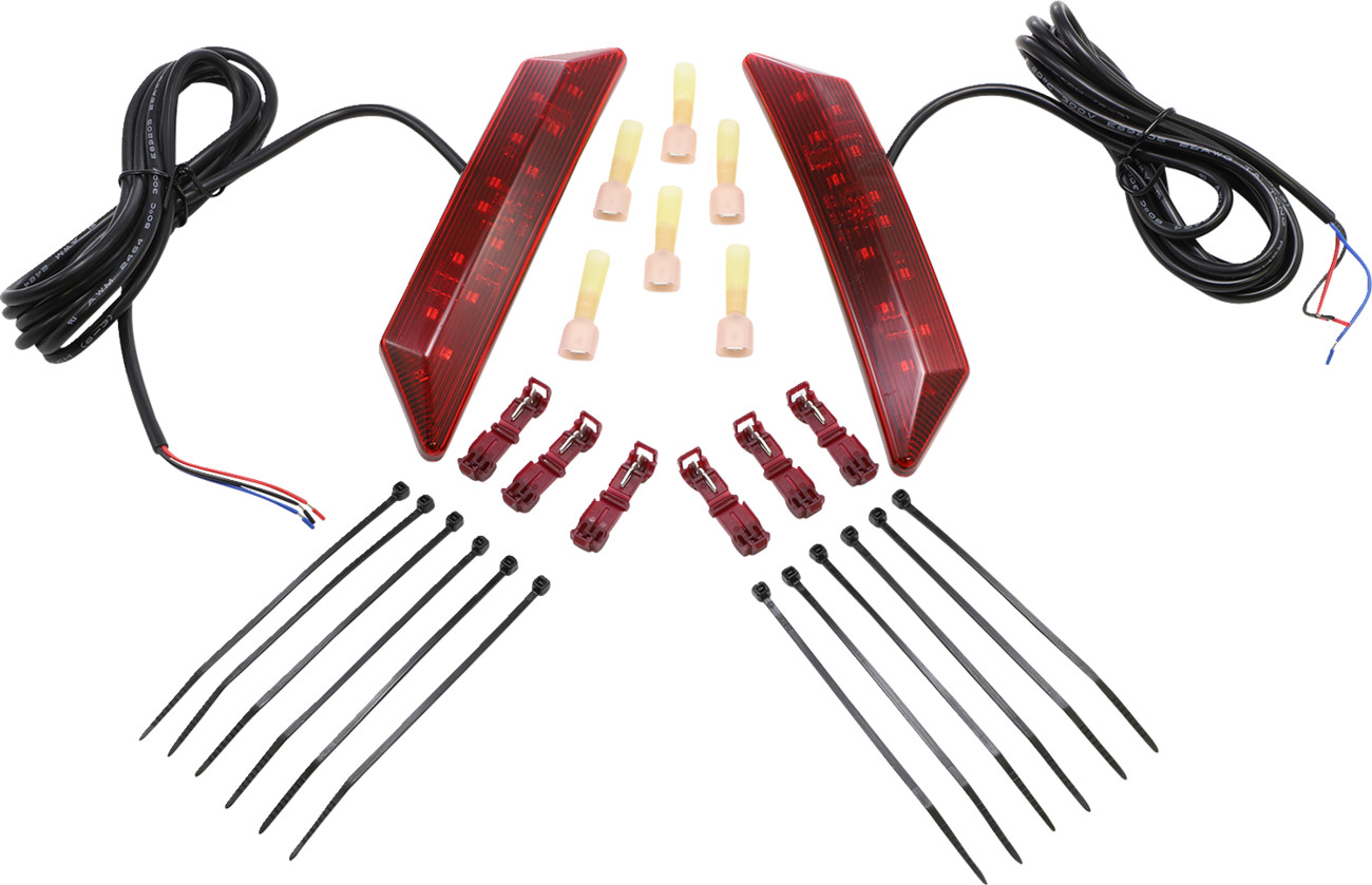 Show chrome LED Fender Marker Light 2019-2021 Can-Am Ryker 900 ACE / 2020-2021 Can-Am Ryker Rally Edition 900 ACE / 2019-2021 Can-Am Ryker 600 ACE