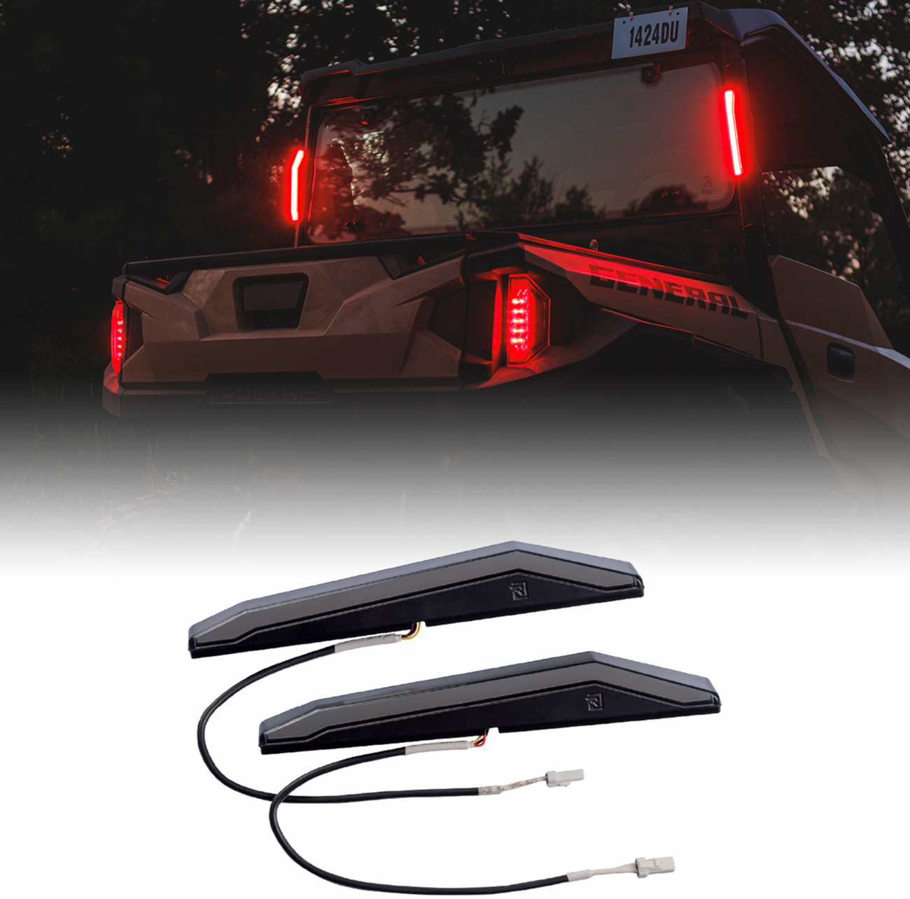 Ravek Running/Brake Light - Red - General Polaris