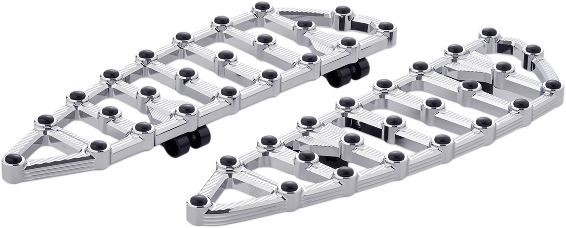 Arlen ness MX Driver Floorboards - Chrome Harley Davidson