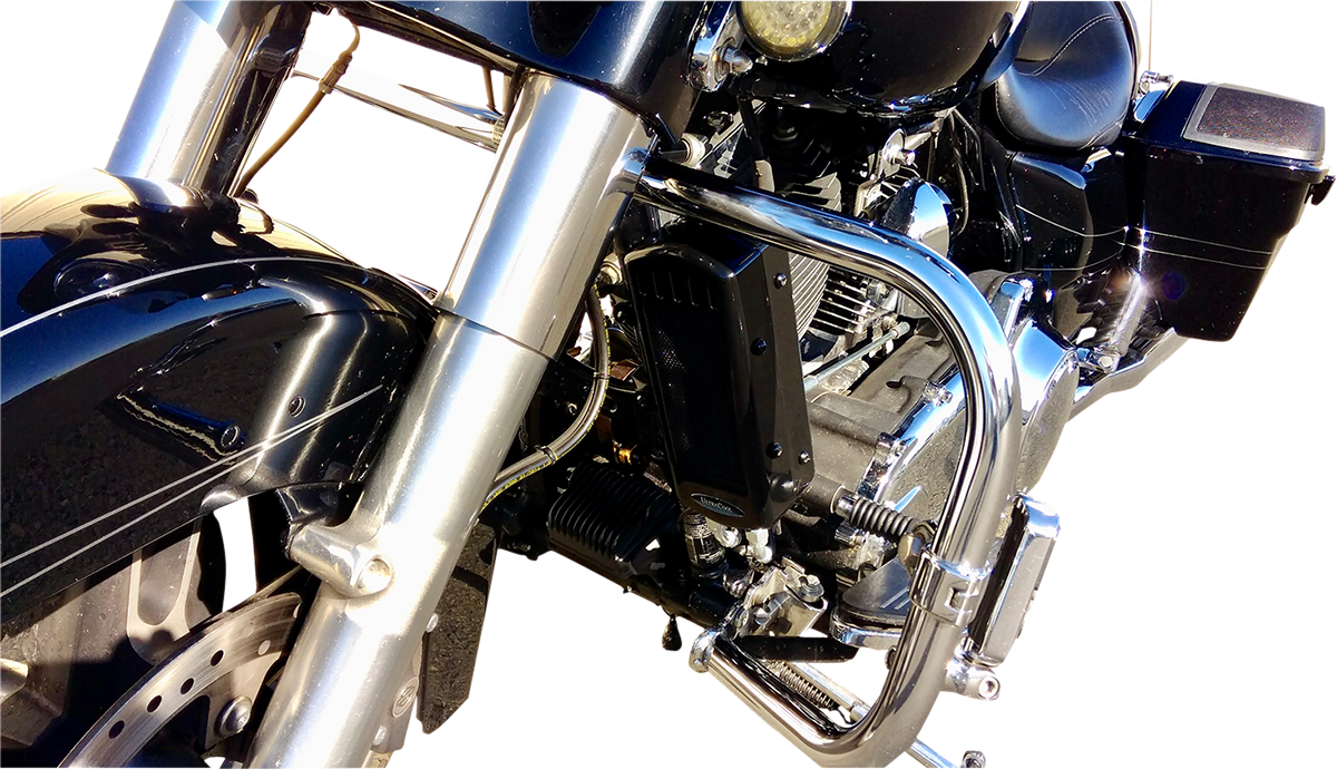 UltraCool Side Mount Oil Cooler Kit For Harley FXR / Touring 1984-2000