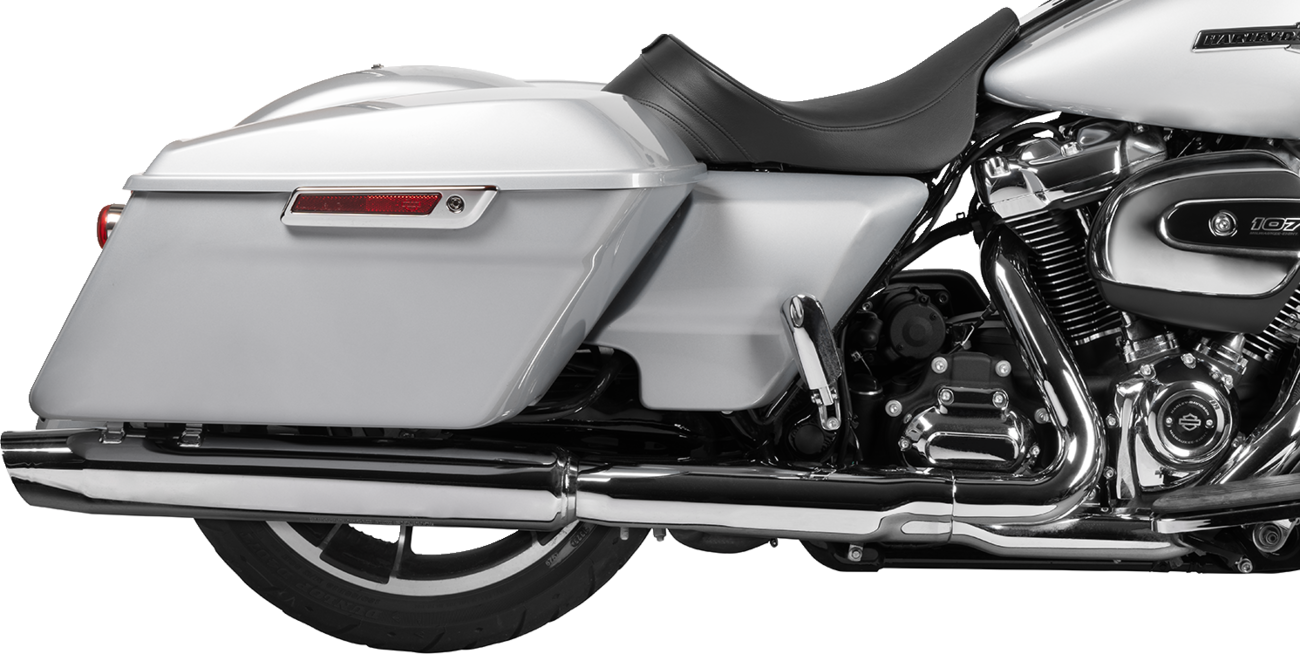 Drag specialties seats Solo Front Seat - Smooth - w/ Backrest Option - FL '08-'23 Harley Davidson