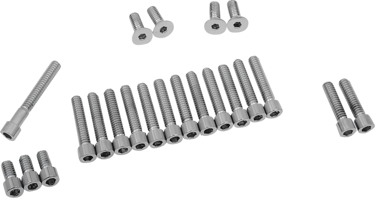 Drag Specialties Cam/Primary/Inspection/Derby Cover Bolt Set