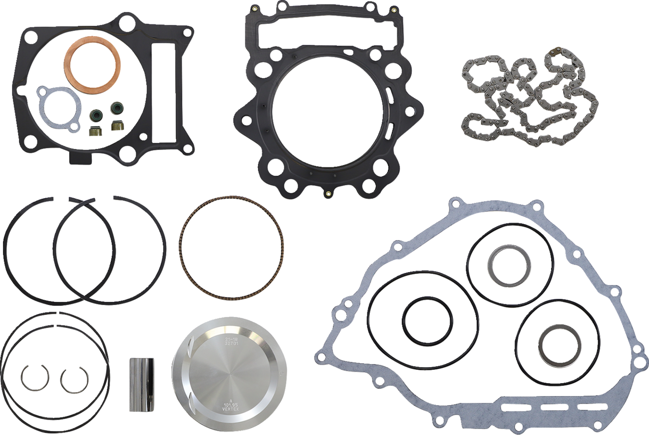 Top End Piston Kit Cast Replica for 4-Stroke