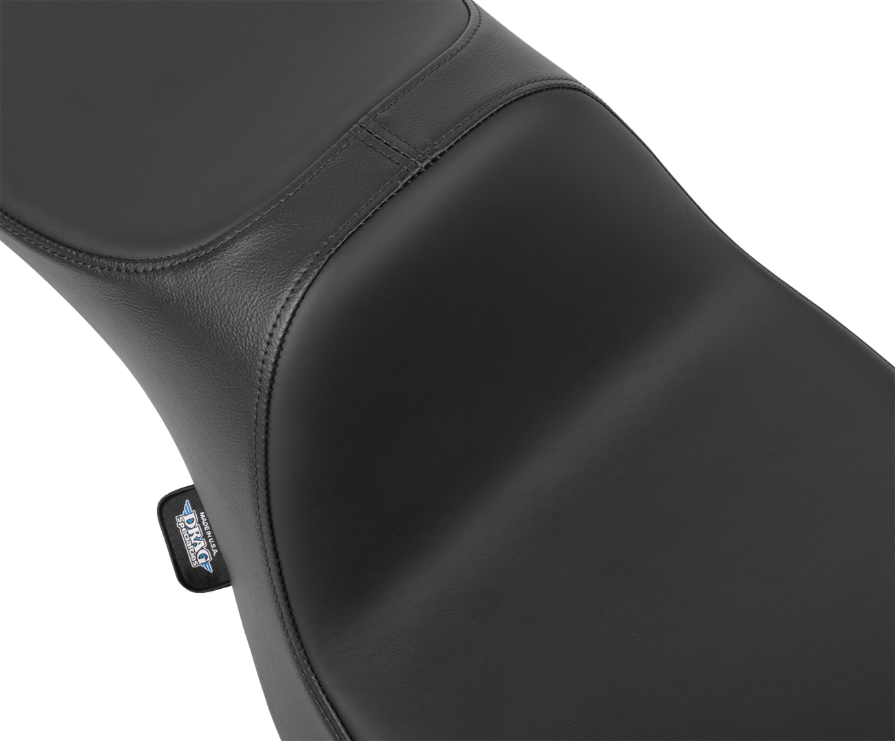 Drag specialties seats Extended Reach Predator III Seat - Vinyl/Solar Reflective Leather - FLH/FLT '23-'24 - Slipstop Harley Davidson