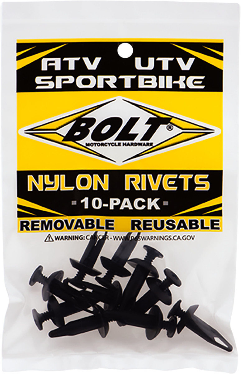 BOLT ATV Nylon Rivet Kits