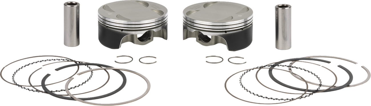 Piston Kit Anodize Crown