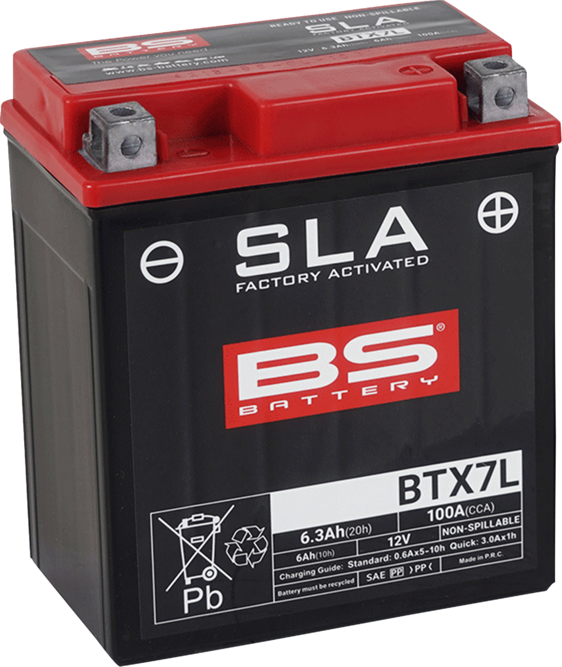 BS BATTERY SLA Factory- Activated AGM Maintenance-Free Battery