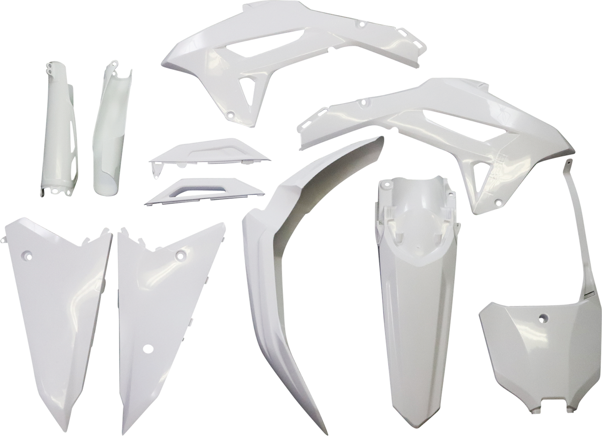 Acerbis Full Body Kit - White - CRF 250R/450R/R-S '22-'24 2023-2024 Honda CRF450R-S / 2022-2024 Honda CRF250R / 2021-2024 Honda CRF450R