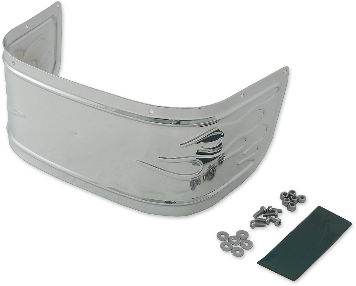 Drag Specialties Front Fender Skirt — Flame