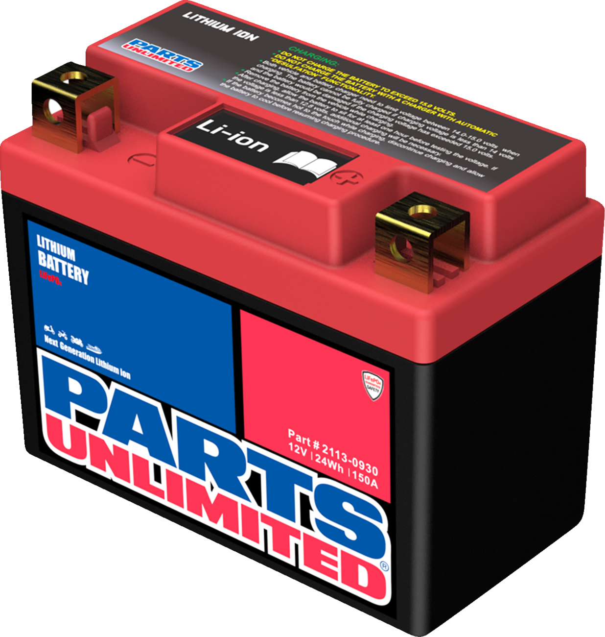PARTS UNLIMITED Lithium LiFePO4 Battery