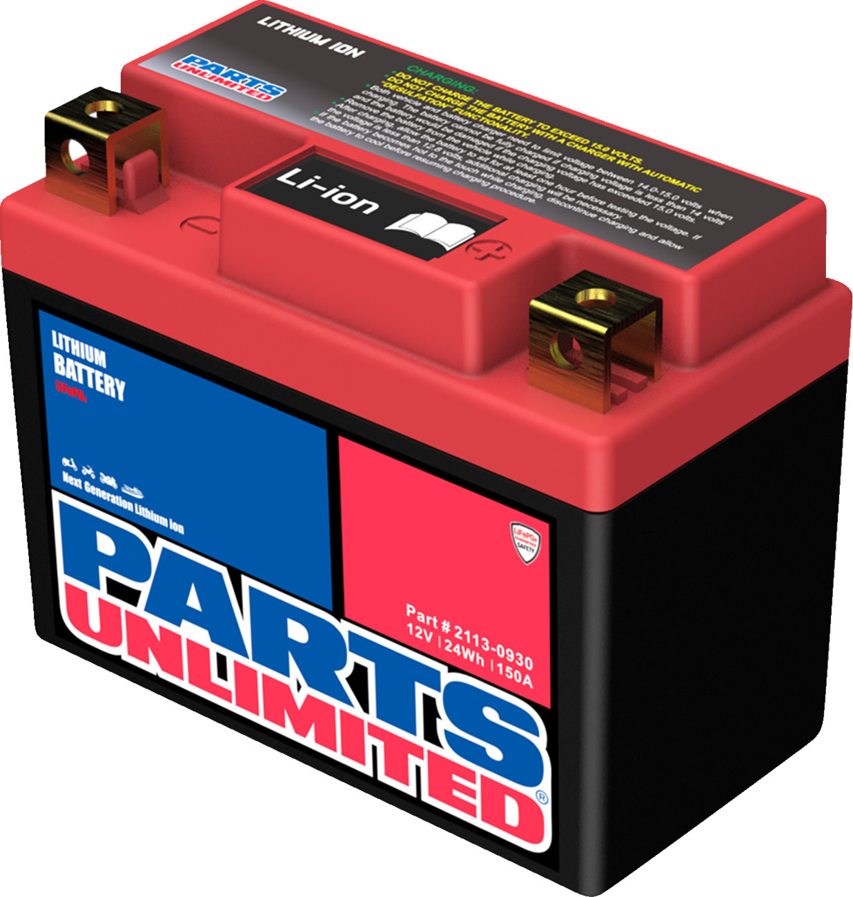PARTS UNLIMITED Lithium LiFePO4 Battery
