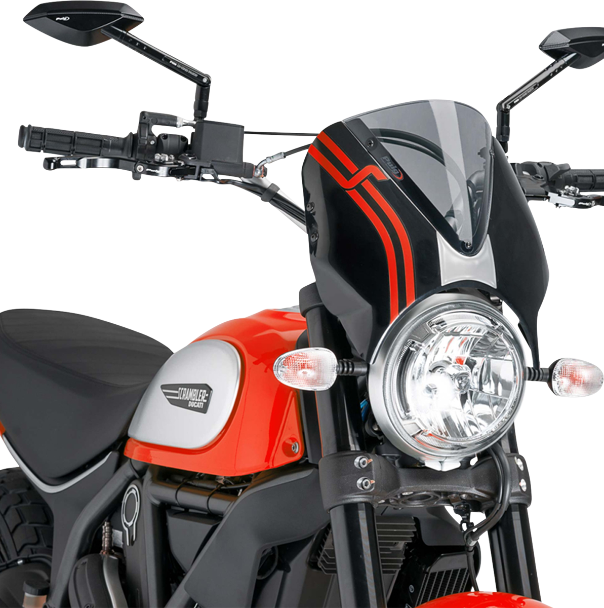 Puig Naked New Generation Windscreen Ducati Scrambler 2015-2023