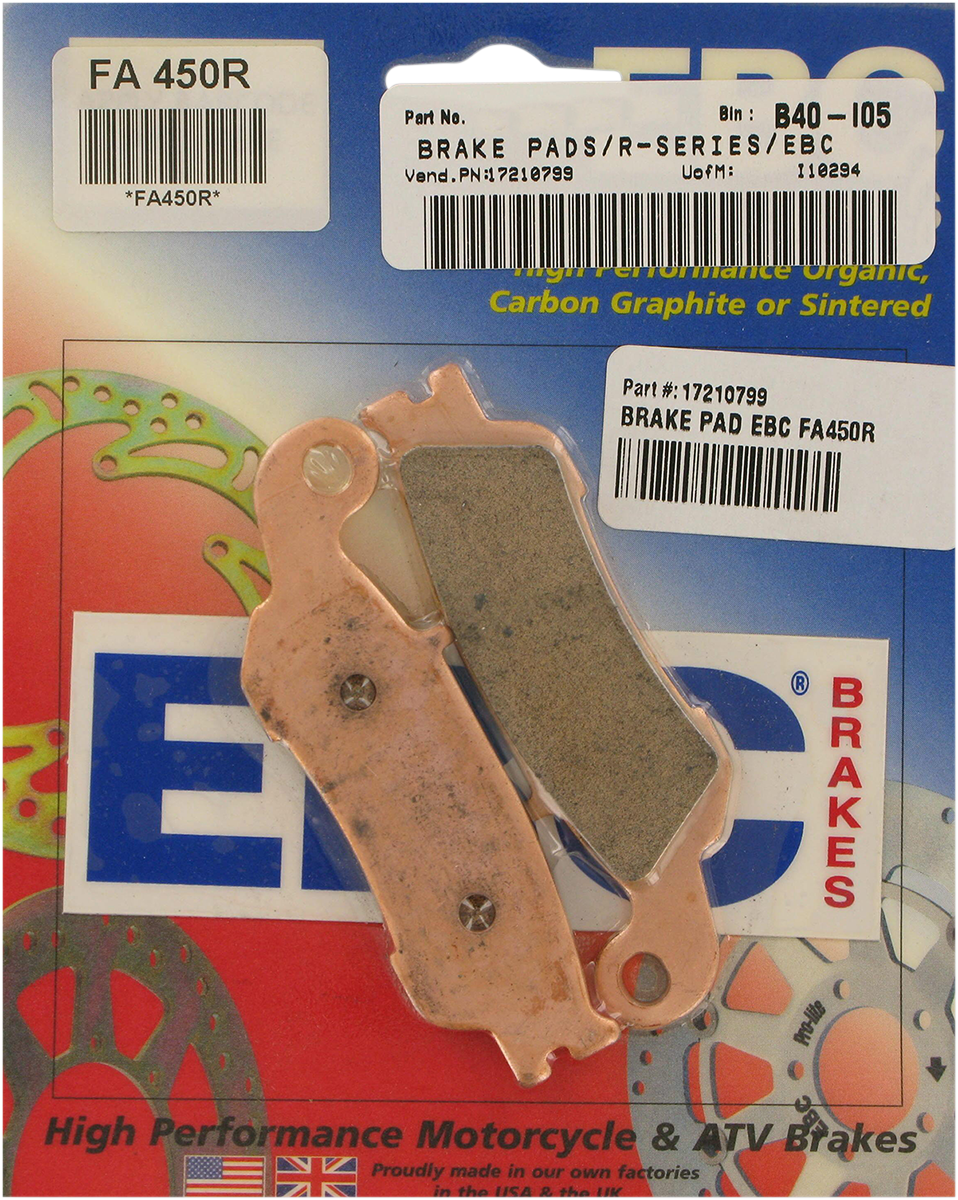 EBC FA450R R Series Sintered Front Brake Pads