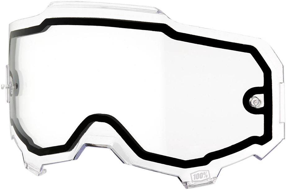 100% Dual Lens For Armega Goggles