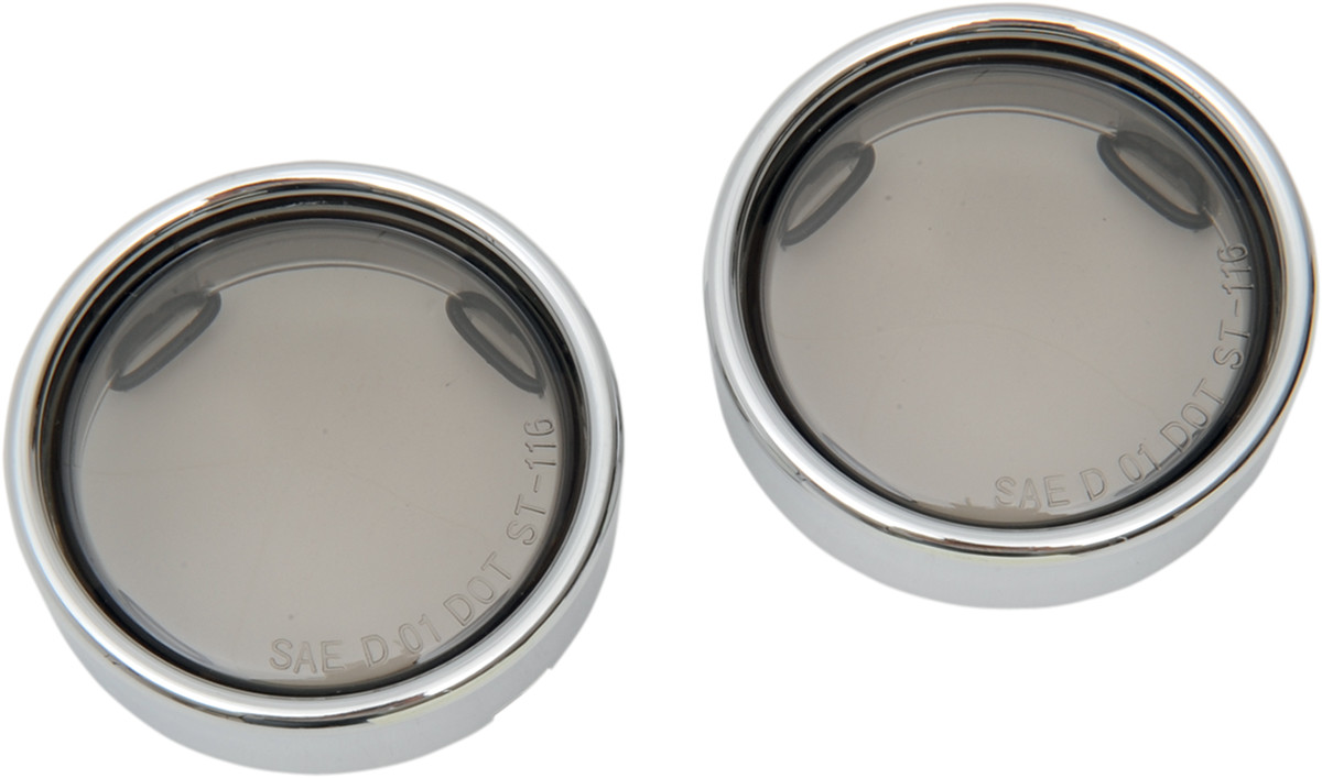 Drag Specialties Deuce Style Deep-Dish Bezels