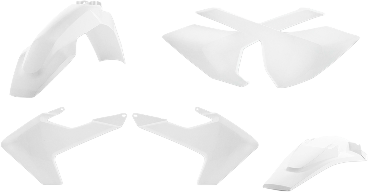 Acerbis Standard Body Kit - White - Husqvarna '16-'18