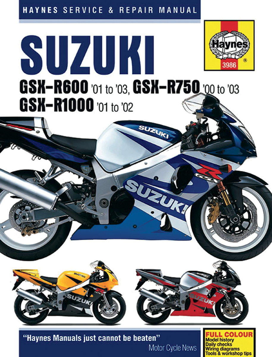 HAYNES Motorcycle Repair Manual — Suzuki