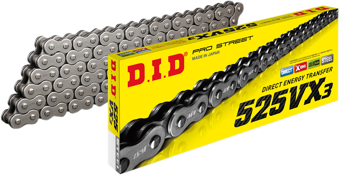 DID 525 VX3 Drive Chain