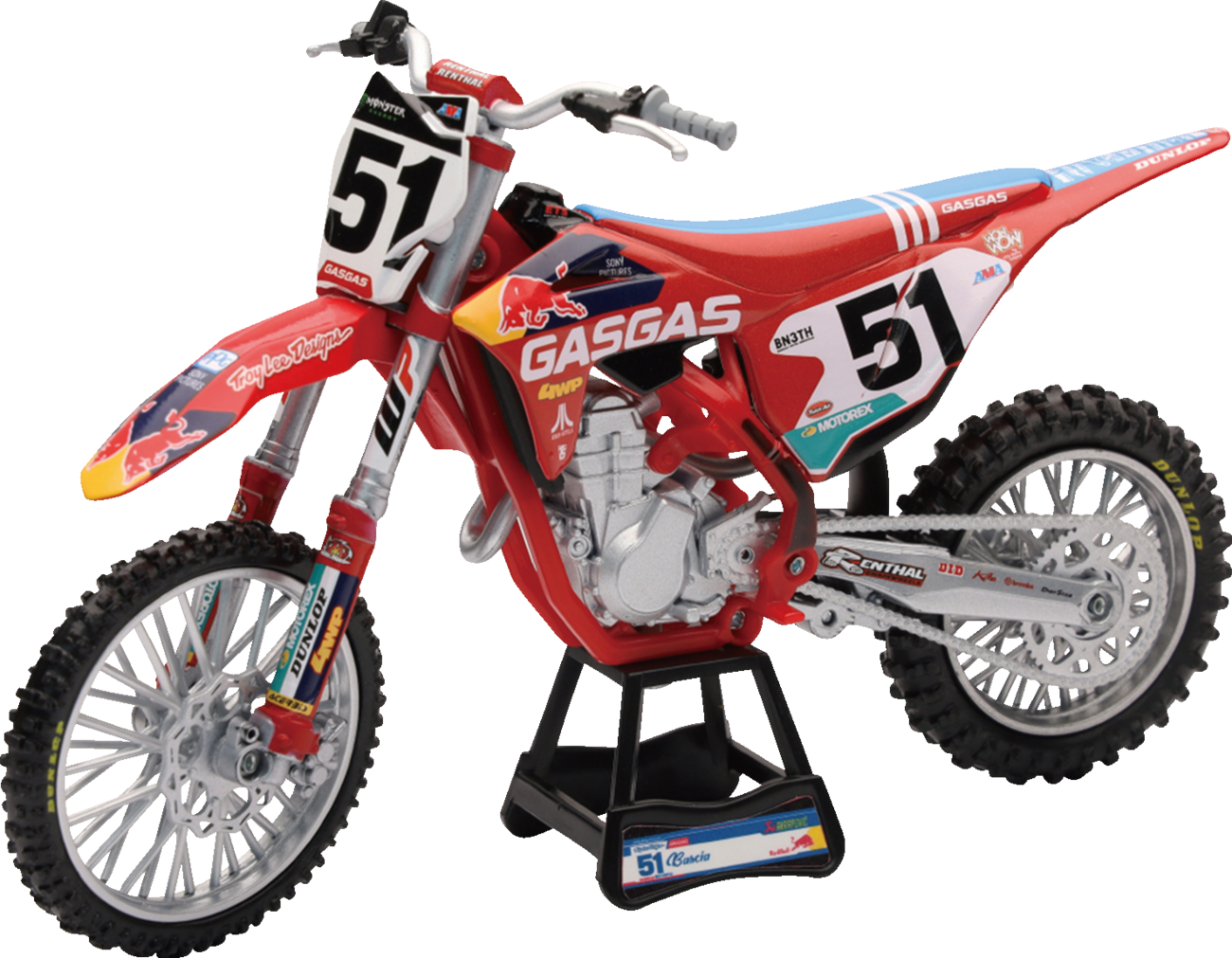 NEW RAY TOYS 1:6 SCALE YAMAHA FACTORY RACING COOPER WEBB